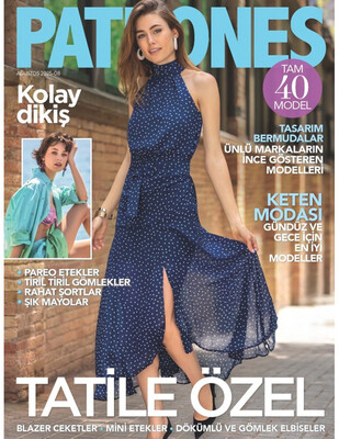 PATRONES - Patrones Özel Sayı - Tatile Özel - 2025 / 08