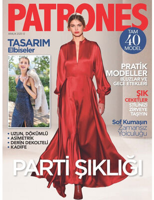 Patrones Özel Sayı - Tasarım Elbiseler - 2025 / 12