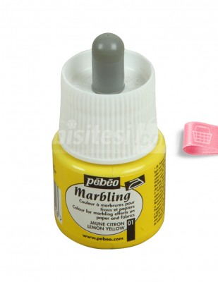 Pebeo Marbling Damlalıklı Ebru Boyası - 45 ml - Thumbnail