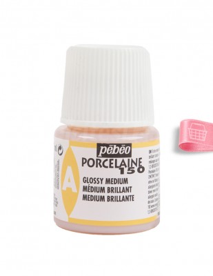 PEBEO - Pebeo Porcelaine 150 - Glossy Medium - Renk Açıcı Parlak Vernik