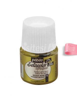 Pebeo Setacolor - Kumaş Boyası - Metalik Renkler - 45 ml