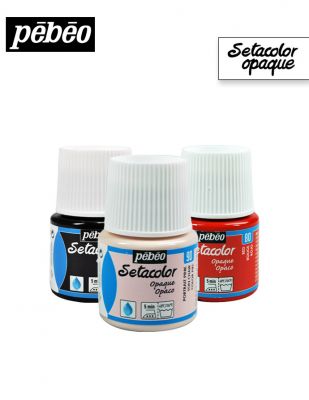 Pebeo Setacolor - Kumaş Boyası - Opak Renkler - 45 ml