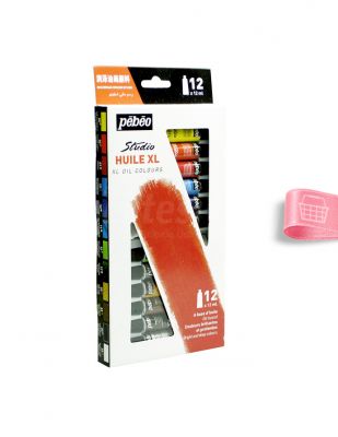 Pebeo Studio Huile XL Yağlı Boya Seti - Her Tüp 12 ml - 12 renk