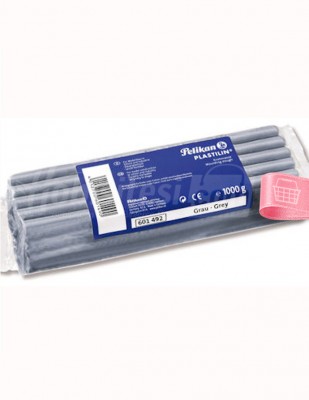 PELİKAN - Pelikan Plastilin Model Hamuru - 1000 gr - Gri