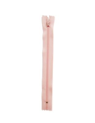 Plastik Dişli Düz Fermuar - 18 cm - Pembe