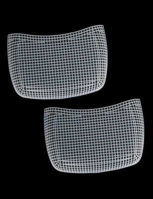 Plastik Kanvas - 3D, Çanta - 30 x 25 cm