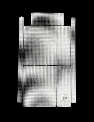 Plastik Kanvas - Kendinden Saplı, Çanta - 20 x 24 cm
