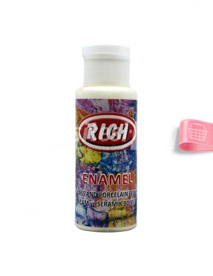 Rich Enamel Cam ve Seramik Boyası - 70 cc