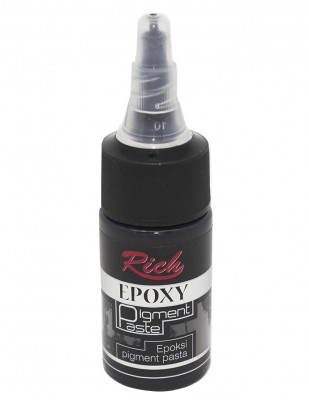 RICH - Rich Epoksi Pigment Paste - 20 cc - 11362 Siyah