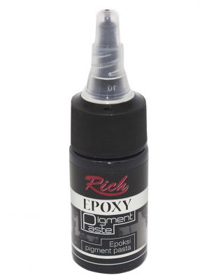 Rich Epoksi Pigment Paste - 20 cc - 11362 Siyah