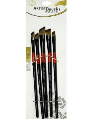 RICH - Rich Fırça Seti - 500 Seri Golden Art - 5li Fırça Seti