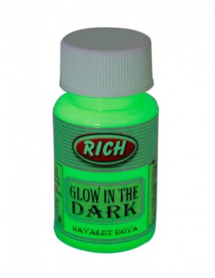 Rich Glow In Dark, Hayalet Boya - Parlayan Boya - 50 cc - Thumbnail