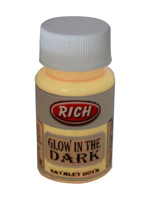 Rich Glow In Dark, Hayalet Boya - Parlayan Boya - 50 cc