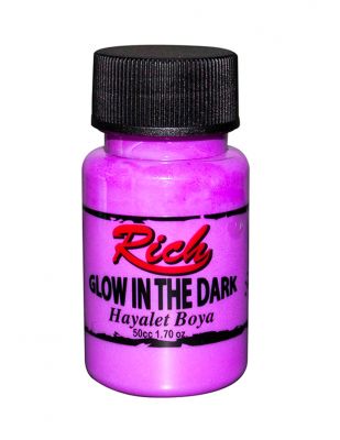 Rich Glow In Dark, Hayalet Boya - Parlayan Boya - 50 cc