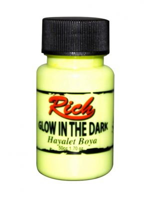 Rich Glow In Dark, Hayalet Boya - Parlayan Boya - 50 cc