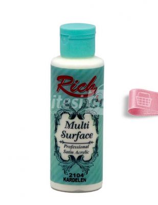 Rich Multisurface Profesyonel Satin Akrilik Boyalar - 120 cc