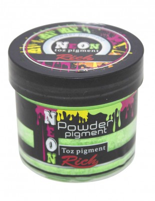 RICH - Rich Neon Powder Toz Pigment - 60 cc - 11018 Yeşil