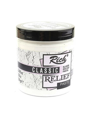 RICH - Rich Rölyef Paste 350 Gr - Beyaz