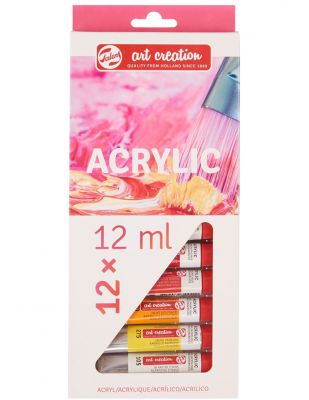 Royal Talens Art Creation Acrylic, Akrilik Boya Seti, 12 ml - 12 Renk