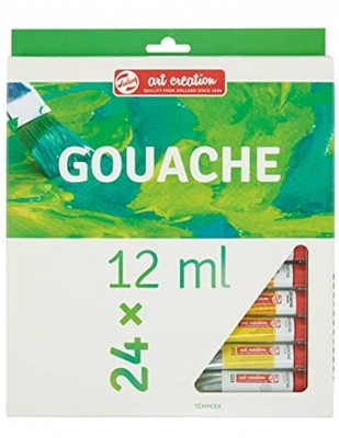 ROYAL TALENS - Royal Talens Art Creation Gouache, Guaj Boya Seti, 12 ml - 24 Renk