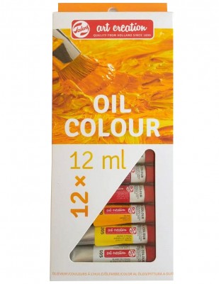 ROYAL TALENS - Royal Talens Art Creation Oil Colours Yağlı Boya Seti, 12 ml - 12 Renk