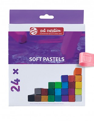 ROYAL TALENS - Royal Talens Profesyonel Soft Pastel Boya Seti - 24 Renk