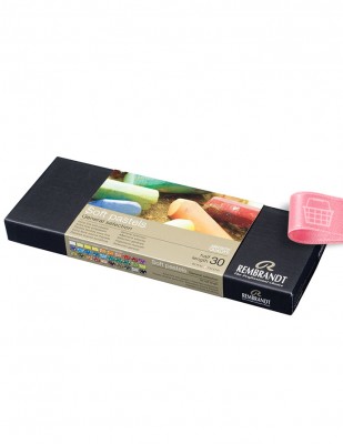 ROYAL TALENS - Royal Talens Rembrandt Profesyonel Soft Pastel Boya Seti - 30 Renk - Half