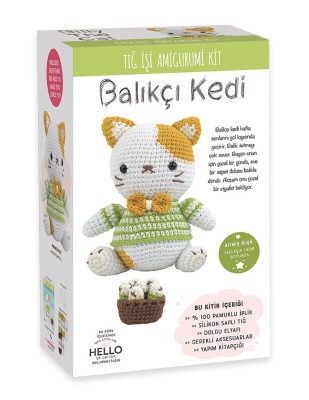 TUVA - Amigurumi Kiti - Balıkçı Kedi - SCF02