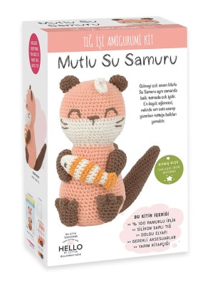 TUVA - Amigurumi Kiti - Mutlu Su Samuru - SCF08