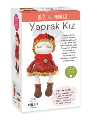 Amigurumi Kiti - Yaprak Kız - SCF10