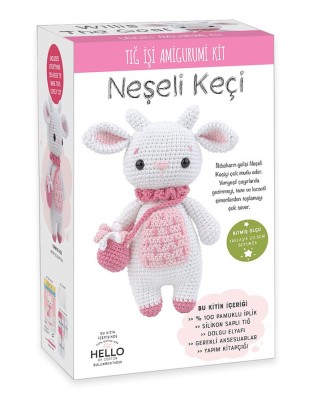 TUVA - Amigurumi Kiti - Neşeli Keçi - SCF16