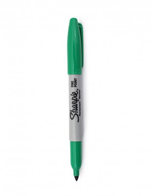  - Sharpie Fine Point Permanent Marker Kalem - Yeşil