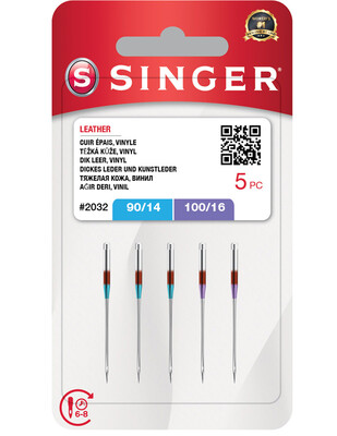 SINGER - Singer Deri İğnesi 2032 - 5' li Paket