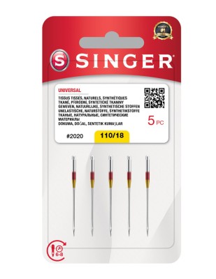 SINGER - Singer Dikiş İğnesi 2020 - No: 18 - 5' li Paket