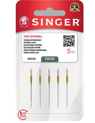 SINGER - Singer Jarse İğnesi 2045 - No: 10 - 5' li Paket
