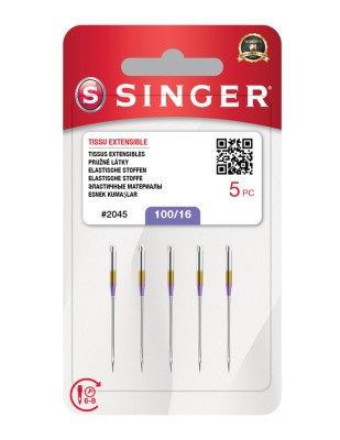 SINGER - Singer Jarse İğnesi 2045 - No: 16 - 5' li Paket