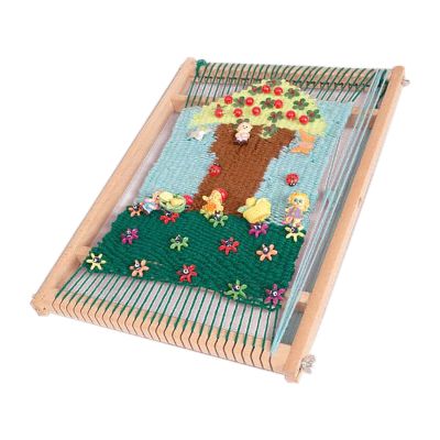 Şirin 28 Kanallı Eğitim Dokuma Tezgahı -28 x 39 cm - 825