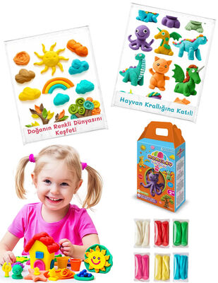 Momclay Oyun Hamuru - 6 Renk