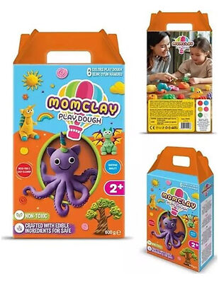 Momclay Oyun Hamuru - 6 Renk