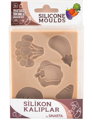 NUREART - Smarta Silikon Kalıp - Sebzeler - SK1013080