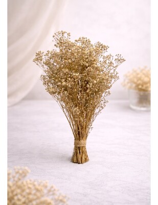  - Yapay Çiçek, Şoklanmış Cipso - Naturel