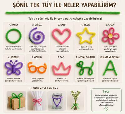  - Şönil 20 Adet - 6 mm - 30 cm (1)