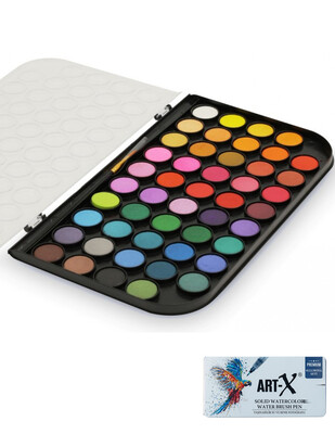 RICH - Art-x Tablet Suluboya Seti - 48 Renk ve Fırça