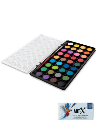 Art-x Tablet Suluboya Seti - 36 Renk ve Fırça