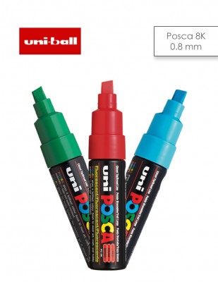 Uni Posca Boyama Markörü PC-8K - 8.0 mm - Thumbnail