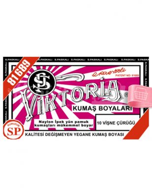 Viktoria Toz Kumaş Boyası - 10-13 Gr