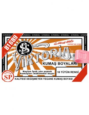 Viktoria Toz Kumaş Boyası - 10-13 Gr