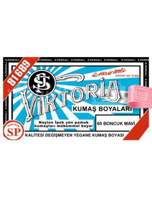 Viktoria Toz Kumaş Boyası - 10-13 Gr