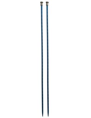 Yabalı Örgü Şişi - Cetvelli - 35 cm - No 4,5