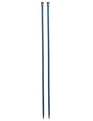 Yabalı Örgü Şişi - Cetvelli - 35 cm - No 6,0